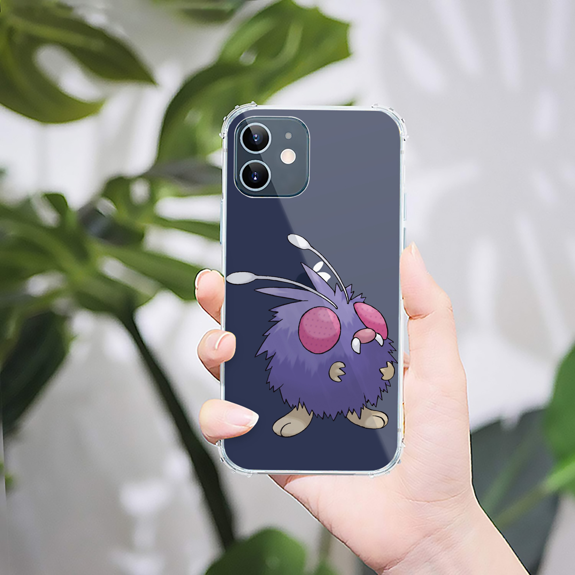 （画像用） ポケットモンスター Pokémon 【iPhone 12シリーズ対応】透明スマホケース（クリアソフトケース）